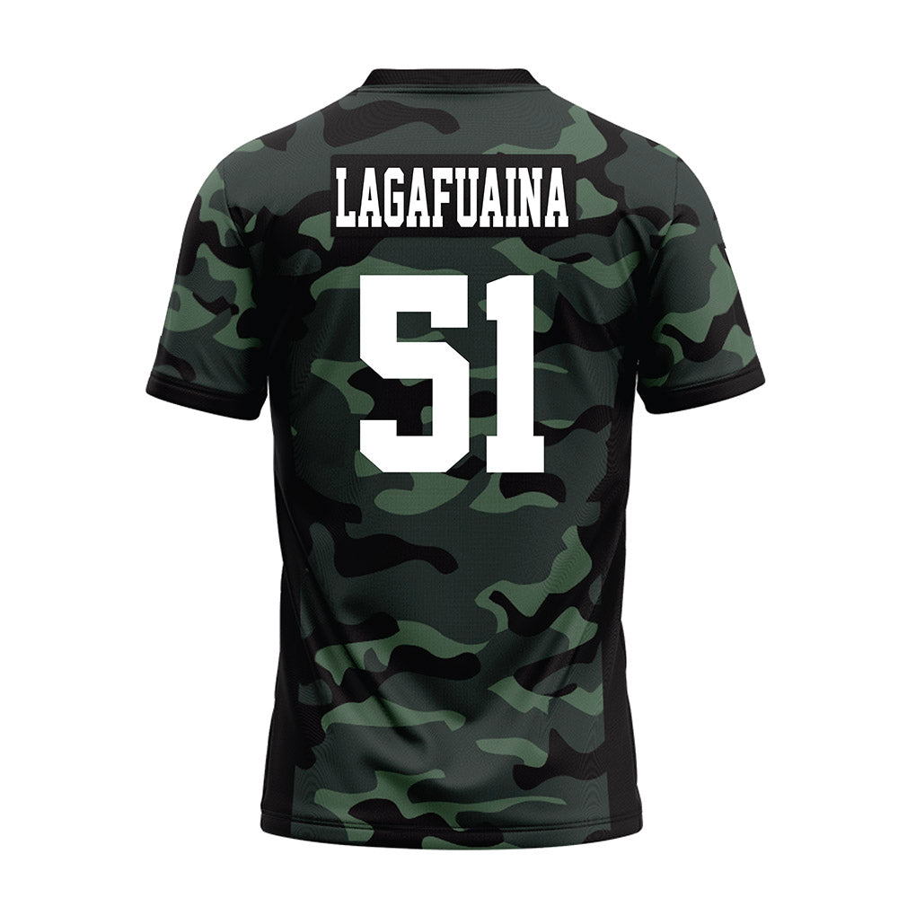 Hawaii - NCAA Football : LesterLaisene Lagafuaina - Premium Football Jersey