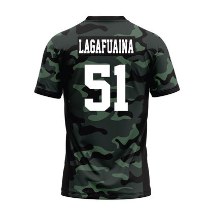 Hawaii - NCAA Football : LesterLaisene Lagafuaina - Premium Football Jersey