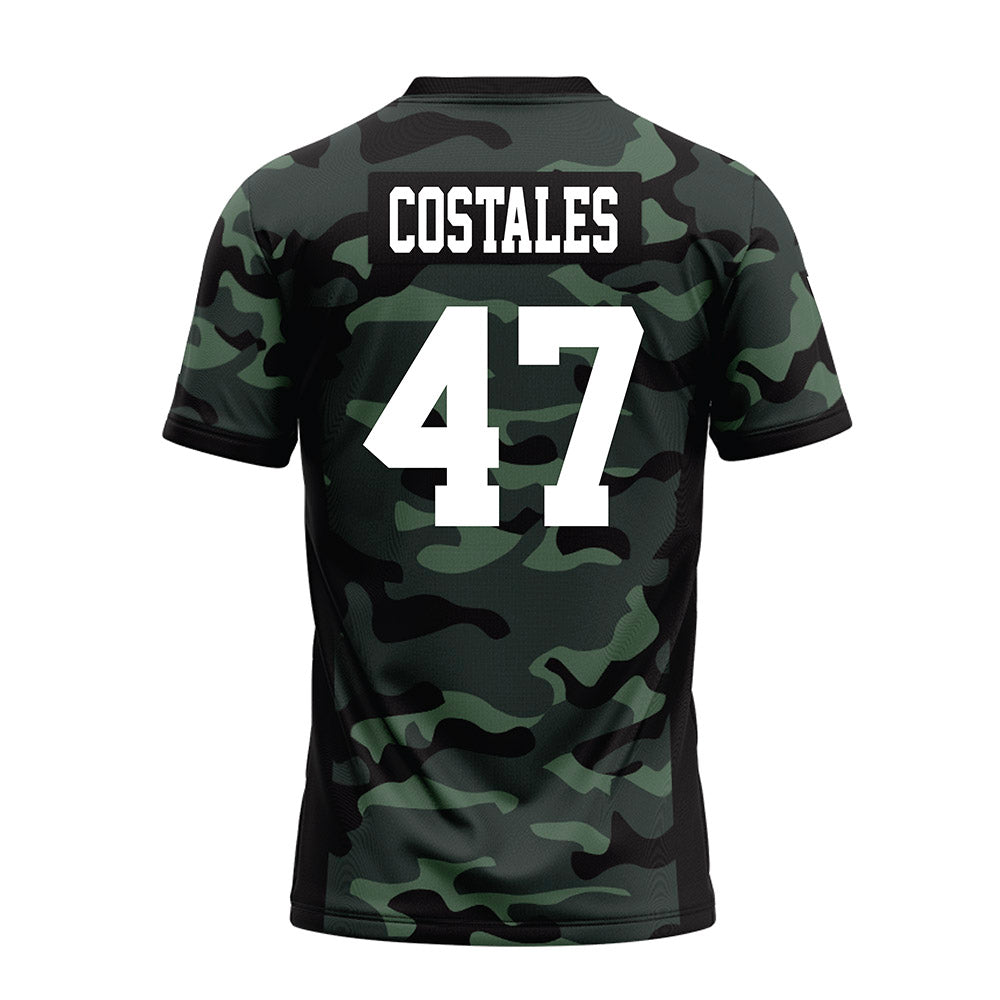 Hawaii - NCAA Football : Kingston Costales - Premium Football Jersey-1