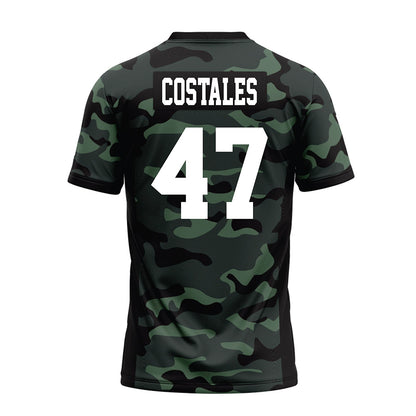 Hawaii - NCAA Football : Kingston Costales - Premium Football Jersey-1