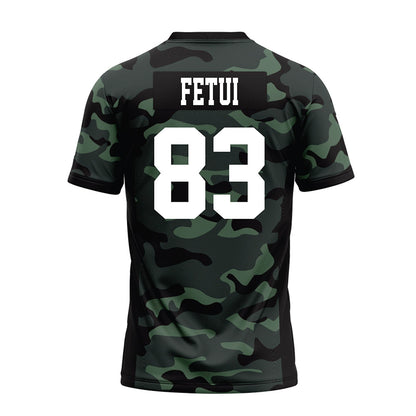 Hawaii - NCAA Football : Josiah Fetui - Premium Football Jersey-1