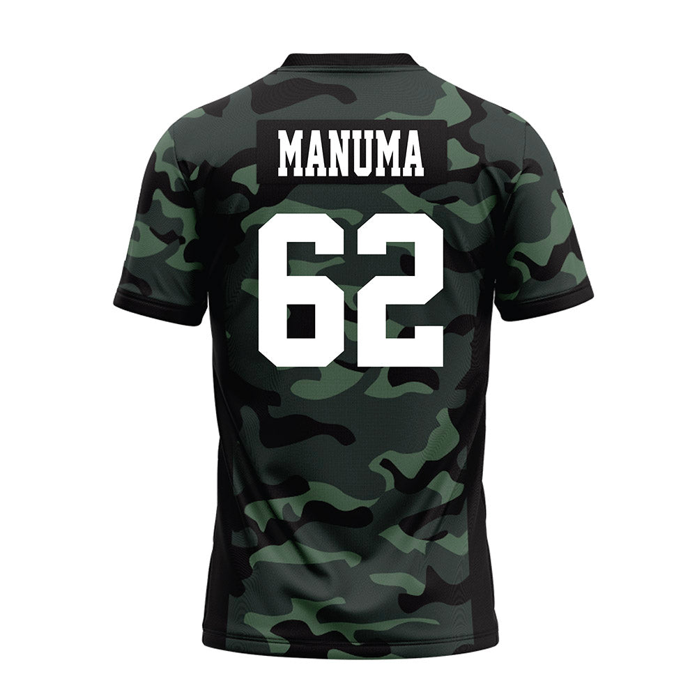 Hawaii - NCAA Football : Lautaimi Manuma - Premium Football Jersey-1