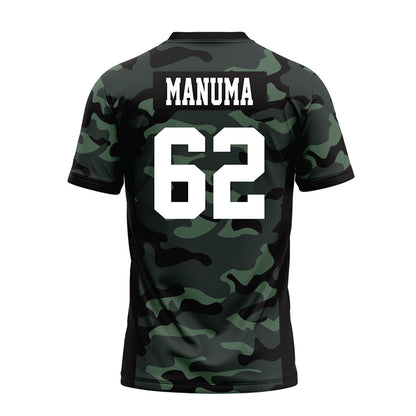 Hawaii - NCAA Football : Lautaimi Manuma - Premium Football Jersey-1