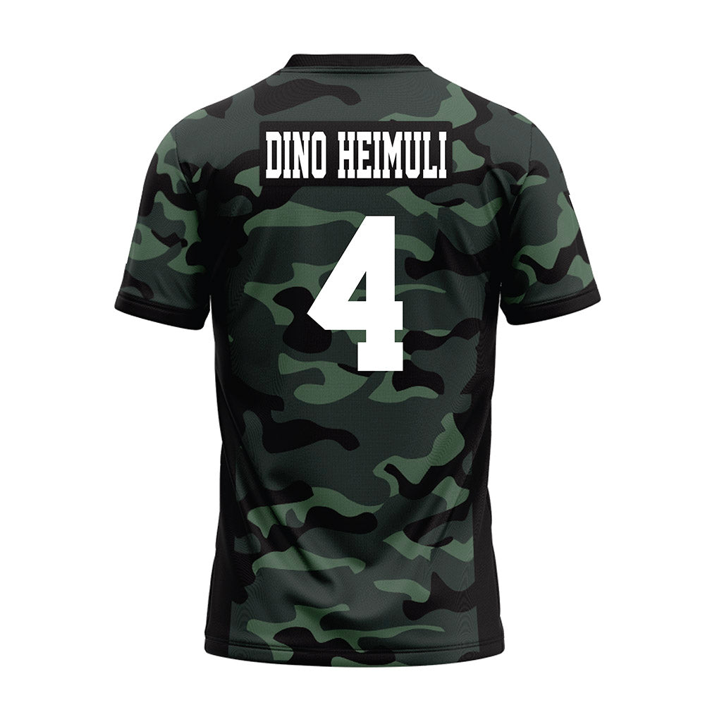 Hawaii - NCAA Football : Jarvis "Dino" Heimuli - Premium Football Jersey-1