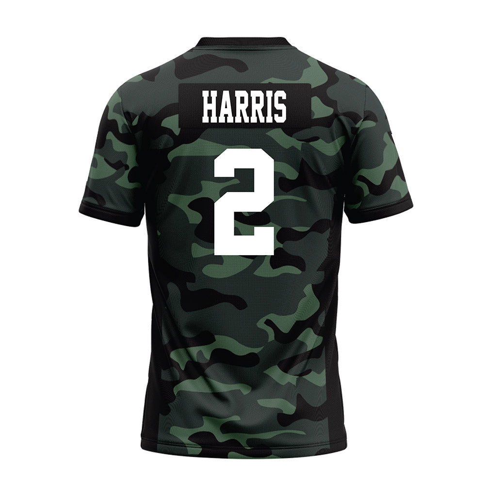 Hawaii - NCAA Football : Audric Harris - Premium Football Jersey-1