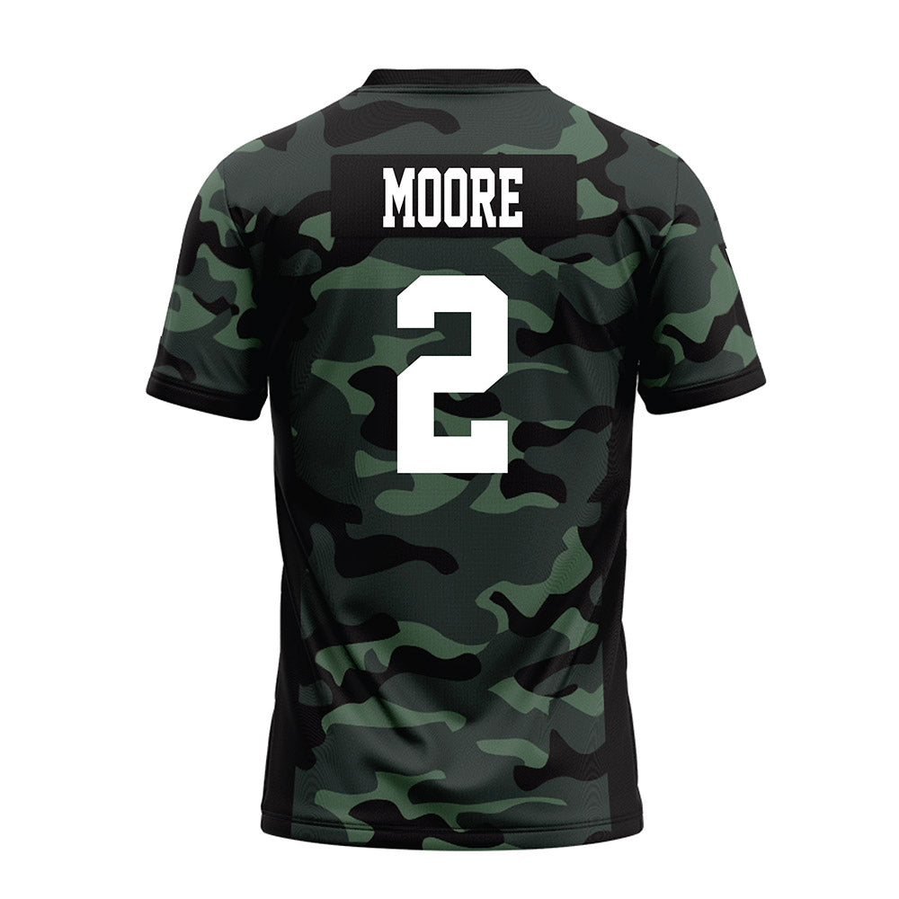 Hawaii - NCAA Football : Kona Moore - Premium Football Jersey-1