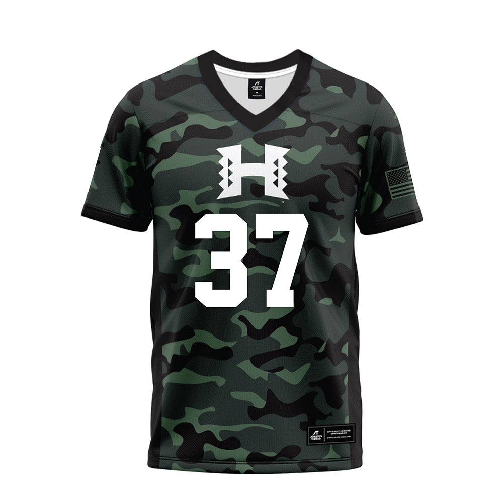 Hawaii - NCAA Football : Riis Weber - Premium Football Jersey