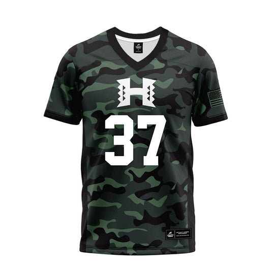 Hawaii - NCAA Football : Riis Weber - Premium Football Jersey