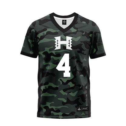 Hawaii - NCAA Football : Jarvis "Dino" Heimuli - Premium Football Jersey-0