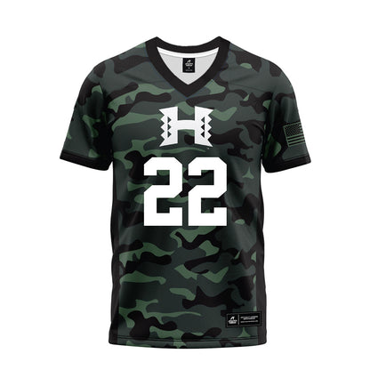 Hawaii - NCAA Football : Titan Lacaden - Premium Football Jersey-0