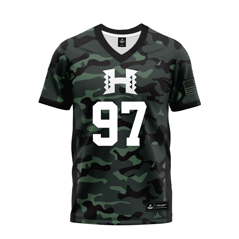 Hawaii - NCAA Football : Jordan Lynch - Premium Football Jersey-0