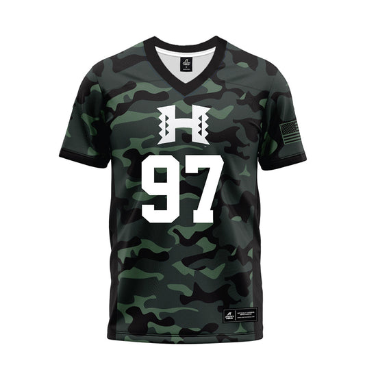 Hawaii - NCAA Football : Jordan Lynch - Premium Football Jersey-0