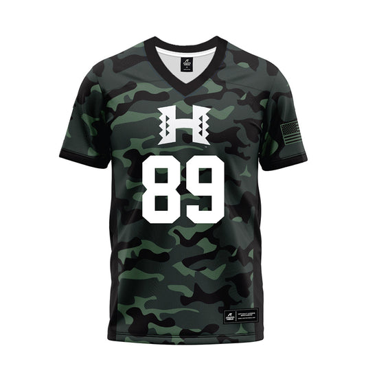 Hawaii - NCAA Football : Nick Delgadillo - Premium Football Jersey