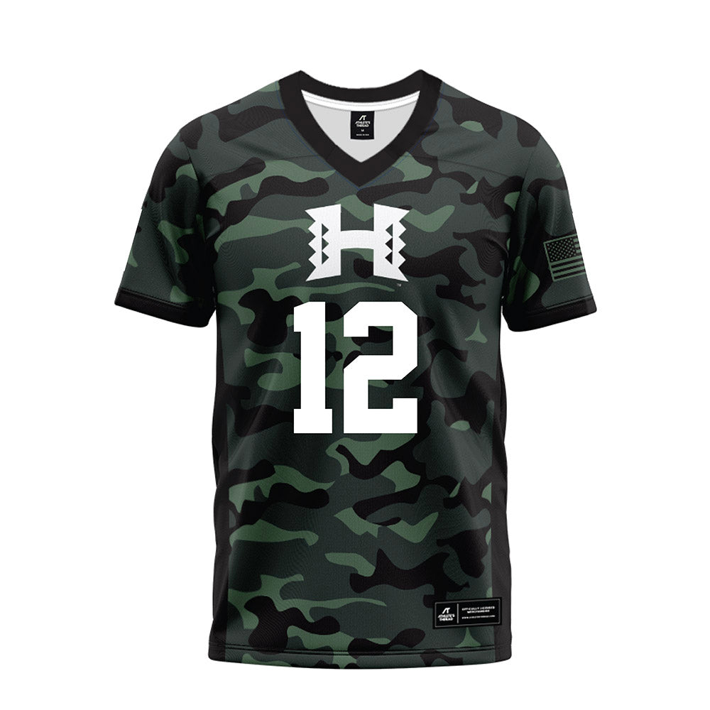 Hawaii - NCAA Football : Micah Alejado - Premium Football Jersey
