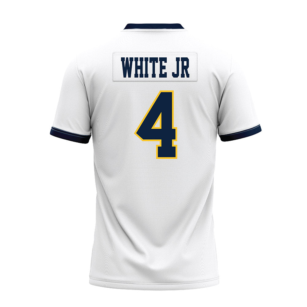 Murray State - NCAA Football : Milton White jr - White Premium Football Jersey-1