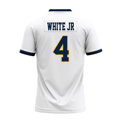 Murray State - NCAA Football : Milton White jr - White Premium Football Jersey-1