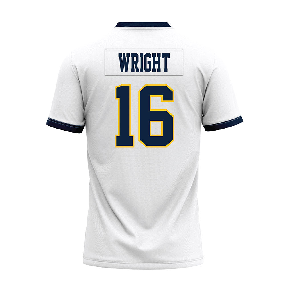 Murray State - NCAA Football : baxter wright - White Premium Football Jersey-1