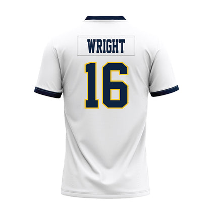 Murray State - NCAA Football : baxter wright - White Premium Football Jersey-1