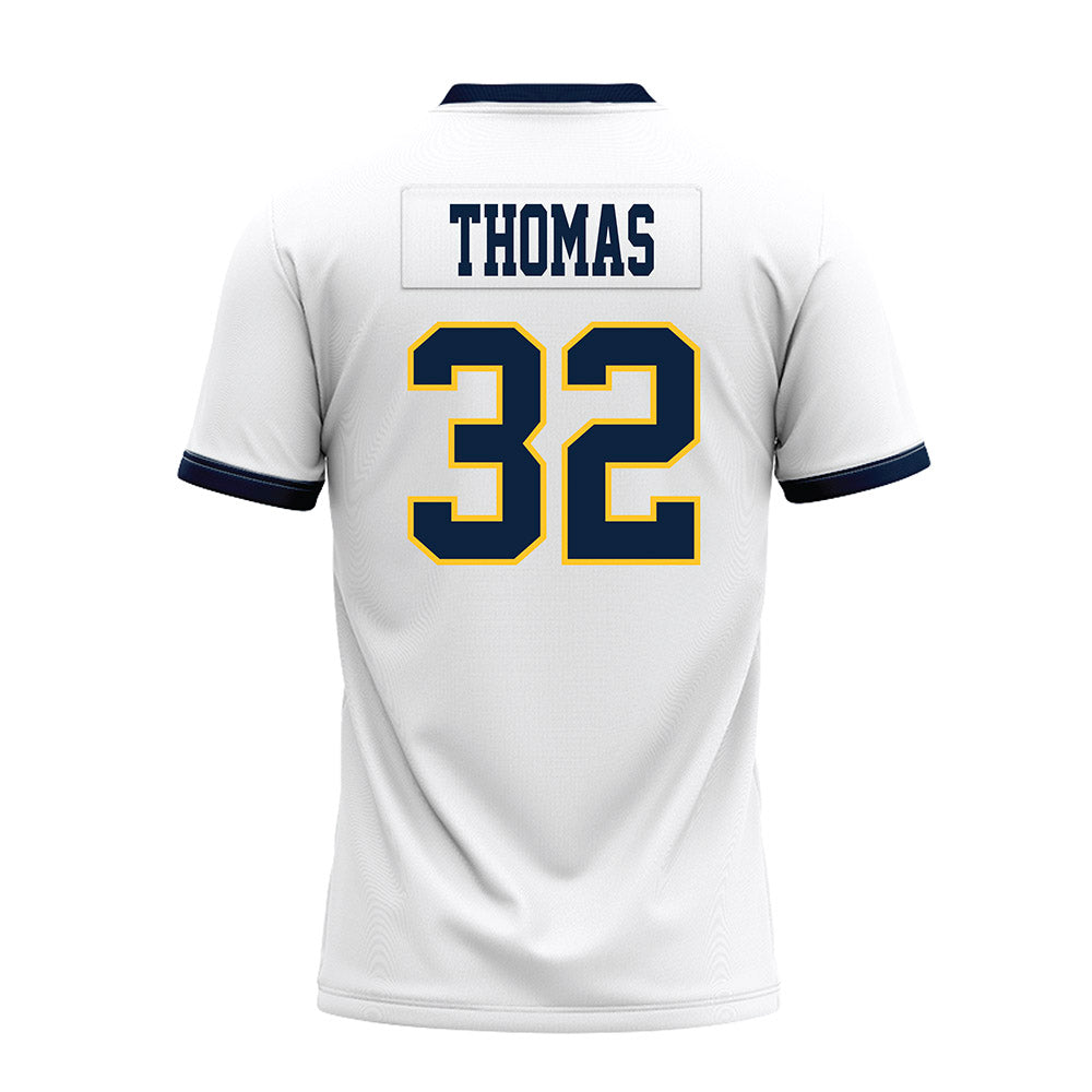 Murray State - NCAA Football : Blaize Thomas - White Premium Football Jersey-1