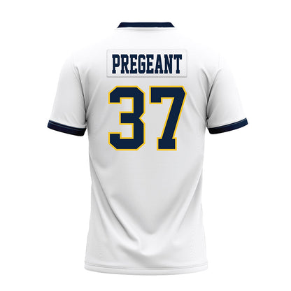 Murray State - NCAA Football : Dax Pregeant - White Premium Football Jersey-1
