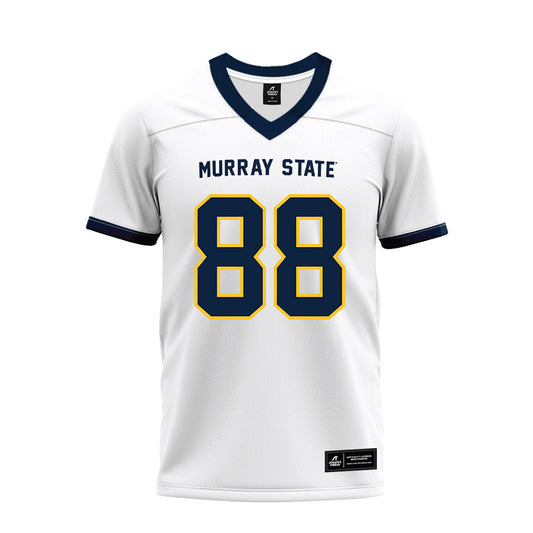 Murray State - NCAA Football : Calerbe Hermane - White Premium Football Jersey-0