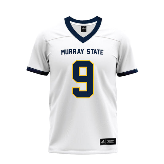 Murray State - NCAA Football : Mykel Allen - White Premium Football Jersey-0