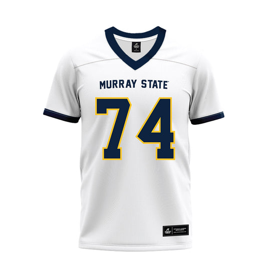 Murray State - NCAA Football : Sloan Bass - White Premium Football Jersey-0