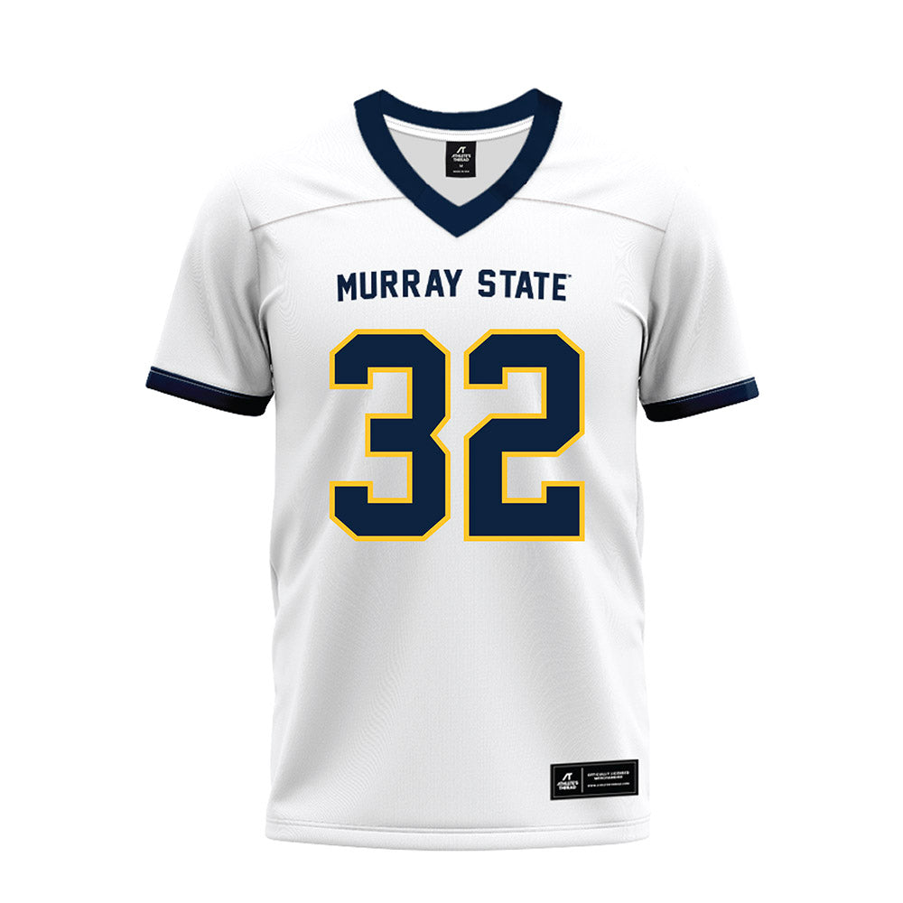 Murray State - NCAA Football : Dylan Embry - White Premium Football Jersey-0