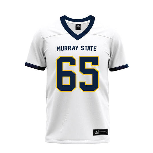 Murray State - NCAA Football : Daz Galloway - White Premium Football Jersey-0