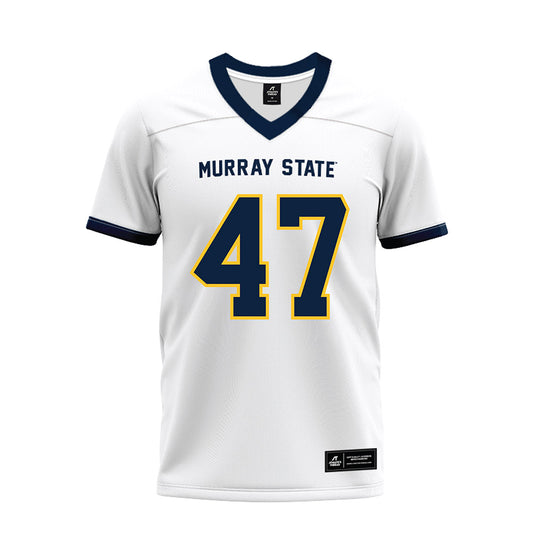 Murray State - NCAA Football : Everett Currie - White Premium Football Jersey-0
