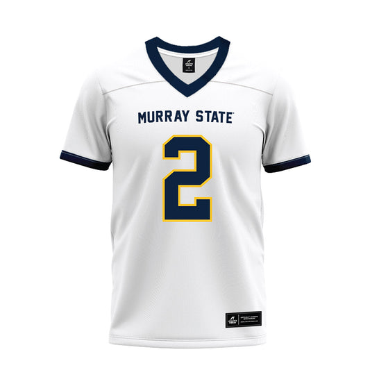 Murray State - NCAA Football : J'Kalon Carter - White Premium Football Jersey