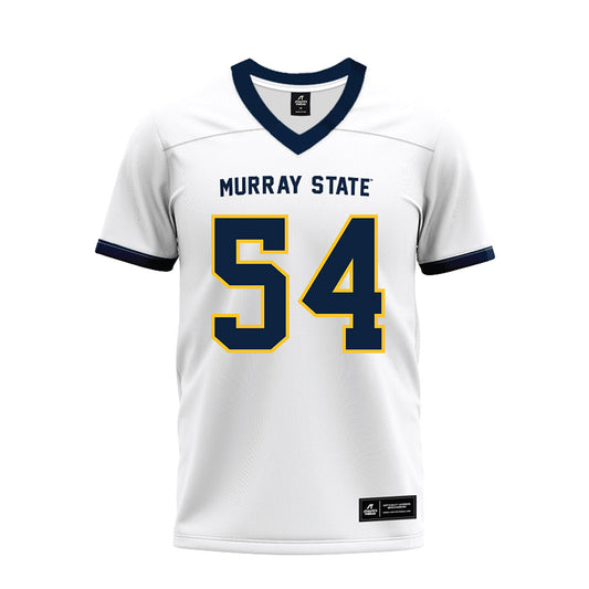 Murray State - NCAA Football : Triston Flounoy - White Premium Football Jersey-0