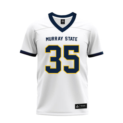 Murray State - NCAA Football : James Boone - White Premium Football Jersey-0