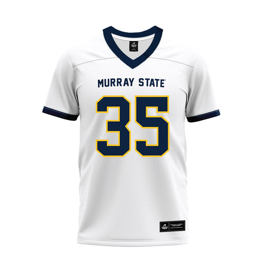 Murray State - NCAA Football : James Boone - White Premium Football Jersey-0