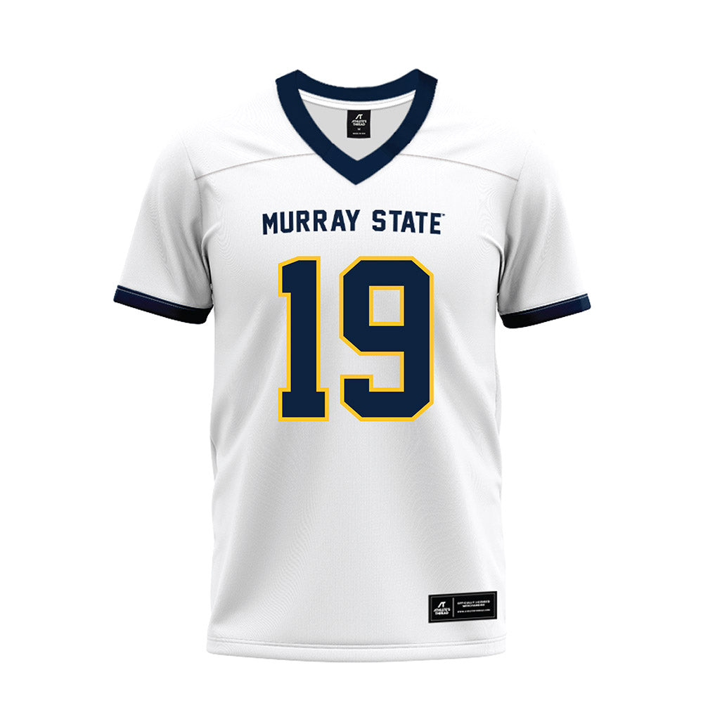 Murray State - NCAA Football : Matt Masingill - White Premium Football Jersey-0