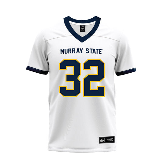 Murray State - NCAA Football : Joshua Crawford - White Premium Football Jersey-0