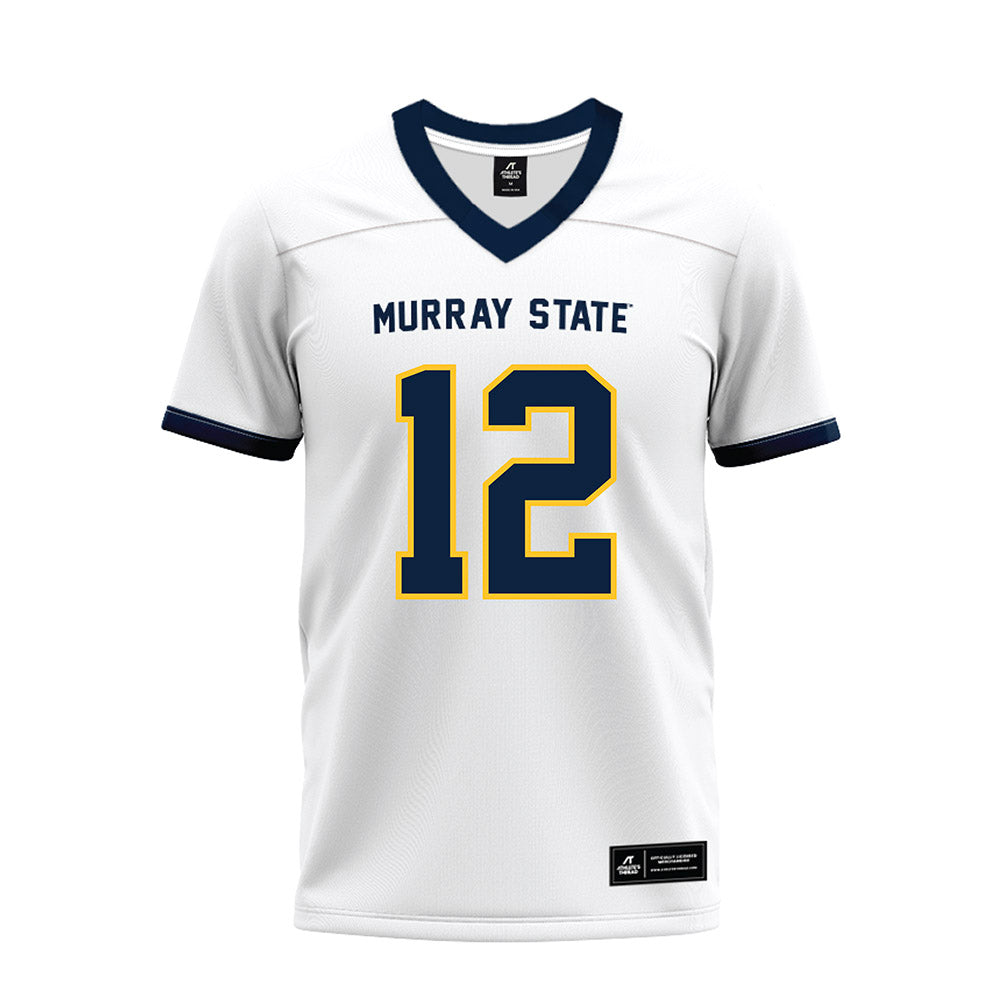 Murray State - NCAA Football : Steven Jones - White Premium Football Jersey-0