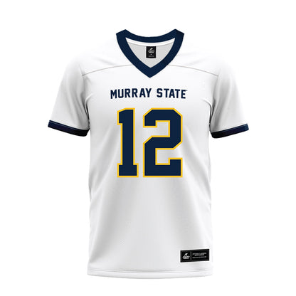 Murray State - NCAA Football : Steven Jones - White Premium Football Jersey-0
