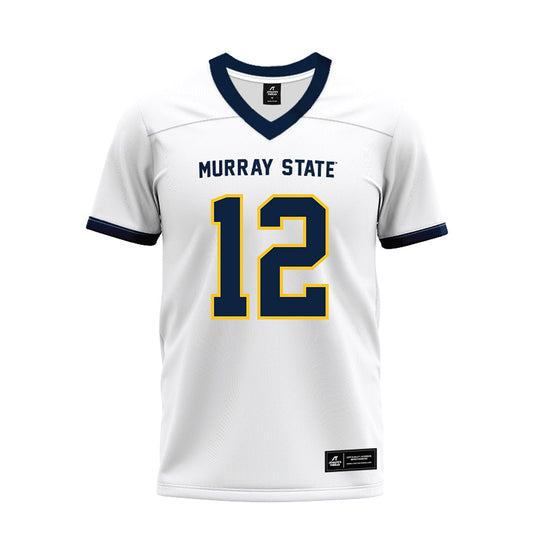 Murray State - NCAA Football : Steven Jones - White Premium Football Jersey-0