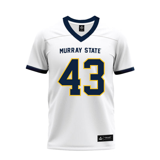 Murray State - NCAA Football : Liam Fordham - White Premium Football Jersey-0