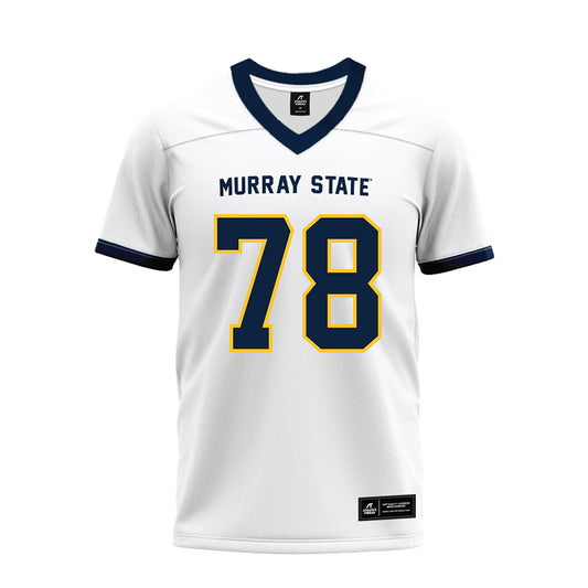 Murray State - NCAA Football : Micah Martin - White Premium Football Jersey-0