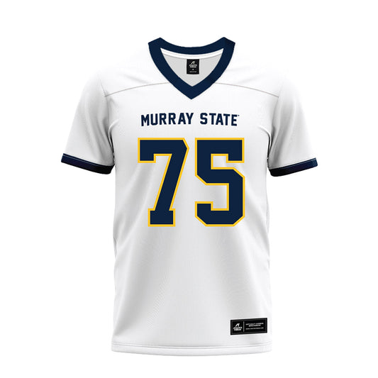 Murray State - NCAA Football : Carter Stallard - White Premium Football Jersey-0
