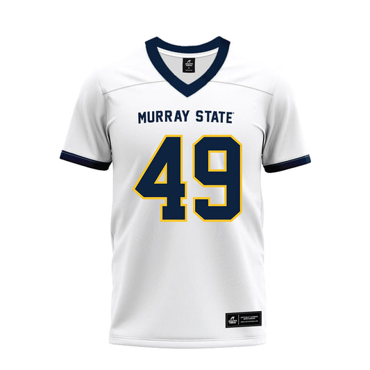 Murray State - NCAA Football : Ardin Jeanty - White Premium Football Jersey-0