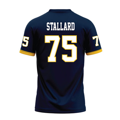 Murray State - NCAA Football : Carter Stallard - Navy Premium Football Jersey-1