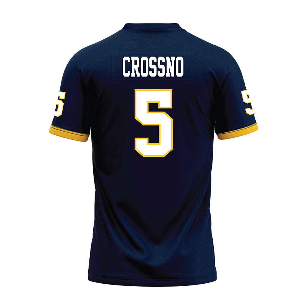Murray State - NCAA Football : Conlee Crossno - Navy Premium Football Jersey-1