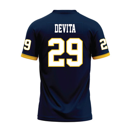Murray State - NCAA Football : Rocco Devita - Navy Premium Football Jersey-1