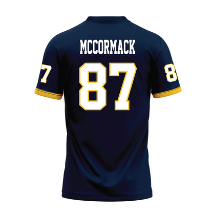 Murray State - NCAA Football : Liam McCormack - Navy Premium Football Jersey-1