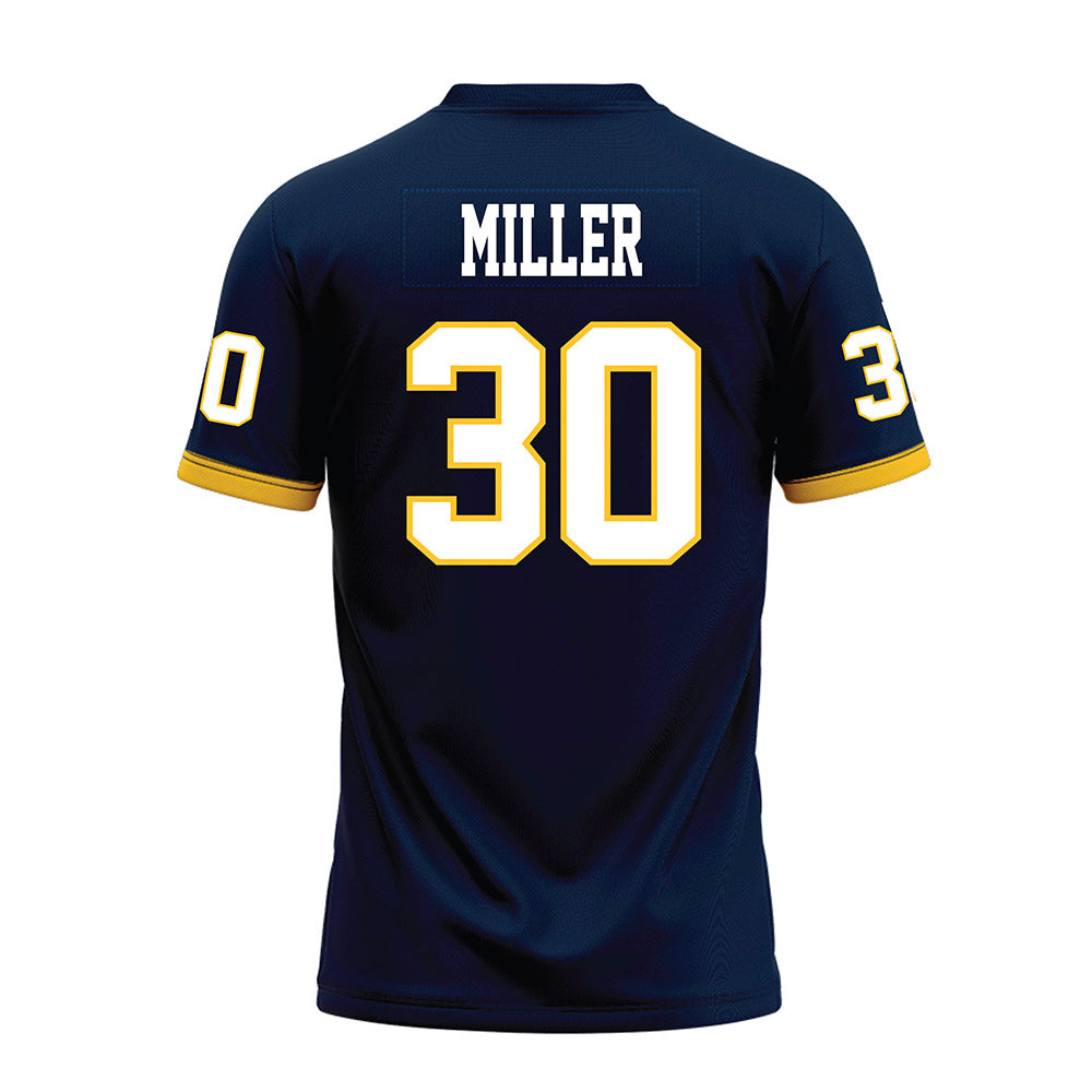 Murray State - NCAA Football : Kamden Miller - Navy Premium Football Jersey-1