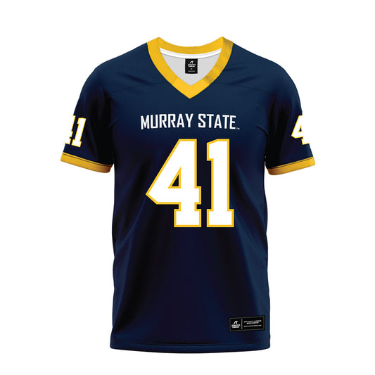 Murray State - NCAA Football : tyrece edwards - Navy Premium Football Jersey