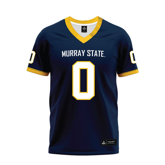 Murray State - NCAA Football : Jarard Mosely - Navy Premium Football Jersey-0